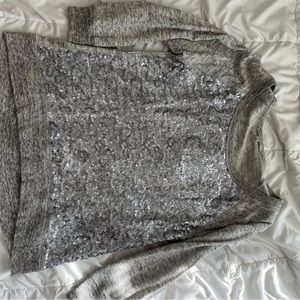 Gap Sequin Sweatshirt Size L